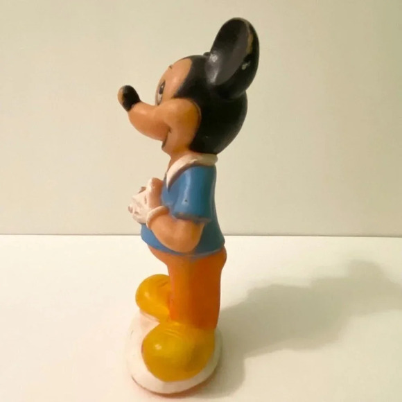 Vintage 1970s Mickey Mouse Squeeze Toy Disney Made in Hong Kong - Picture 4 of 8
